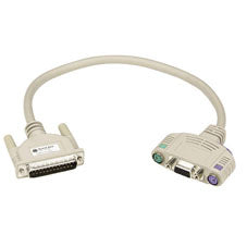 EHN154A-0010 - Black Box KVM USER CABLE - KEYBOARD/MONITOR/MOUSE CABLE WITH AUDIO, PS, PS/2 STANDARD, 10-