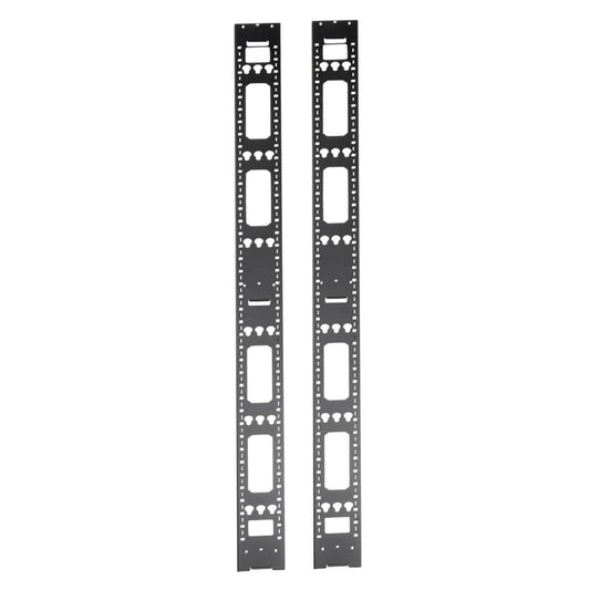 45U RACK ENCLOSURE SERVER CABINET VERTICAL CABLE MANAGEMENT BARS