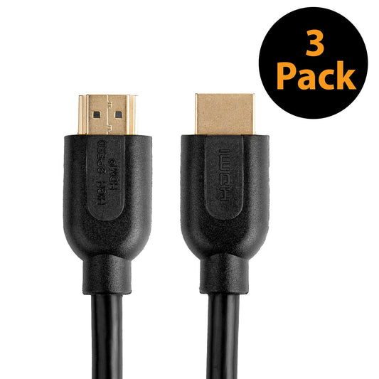 Y10C106-B1-3PK - Rocstor HIGH SPEED HDMI CABLE