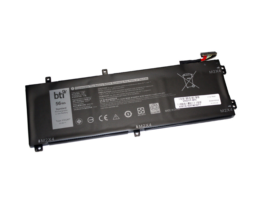 V0GMT-BTI - REPLACEMENT BTI BATTERY FOR DELL G7 17 7700 SERIES VOSTRO 15 7500, V0GMT, 0NYD3W