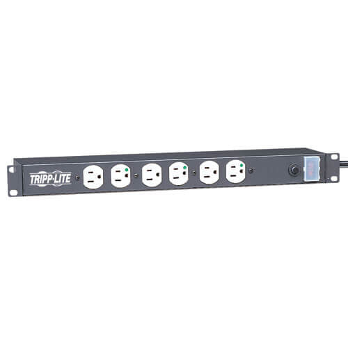 Tripp Lite RS1215-HG surge protector Black 12 AC outlet(s) 120 V 179.9" (4.57 m)