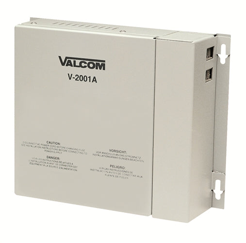 V-2001A - Valcom ONE-WAY, 1 ZONE, ENHANCED PAGE CONTROL WITH BUILT-IN POWER PROVIDES A BACKGROUN