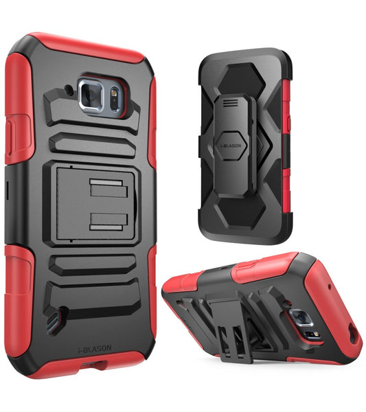 S6ACT-PRIME-RED - i-Blason GALAXY S6 ACTIVE PRIME CASE - RED