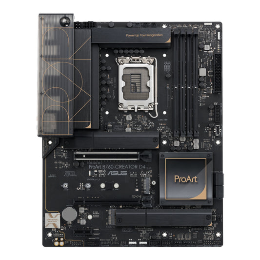 ASUS PROART B760-CREATOR D4 motherboard Intel B760 LGA 1700 ATX