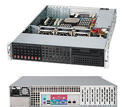 CHASSIS, BLACK 2U LOW COST SC213L LP CHASSIS W/ 600W, BLACK
