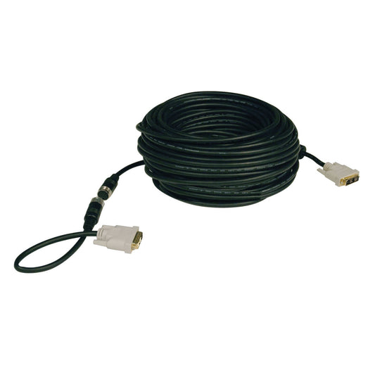 100FT DVI SINGLE LINK DIGITAL TMDS MONITOR CABLE EASY PULL DVI-D M/M 100 FT