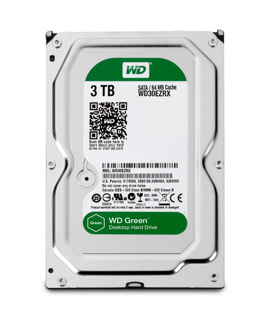 Western Digital WD Caviar Green 3.5" 3000 GB Serial ATA