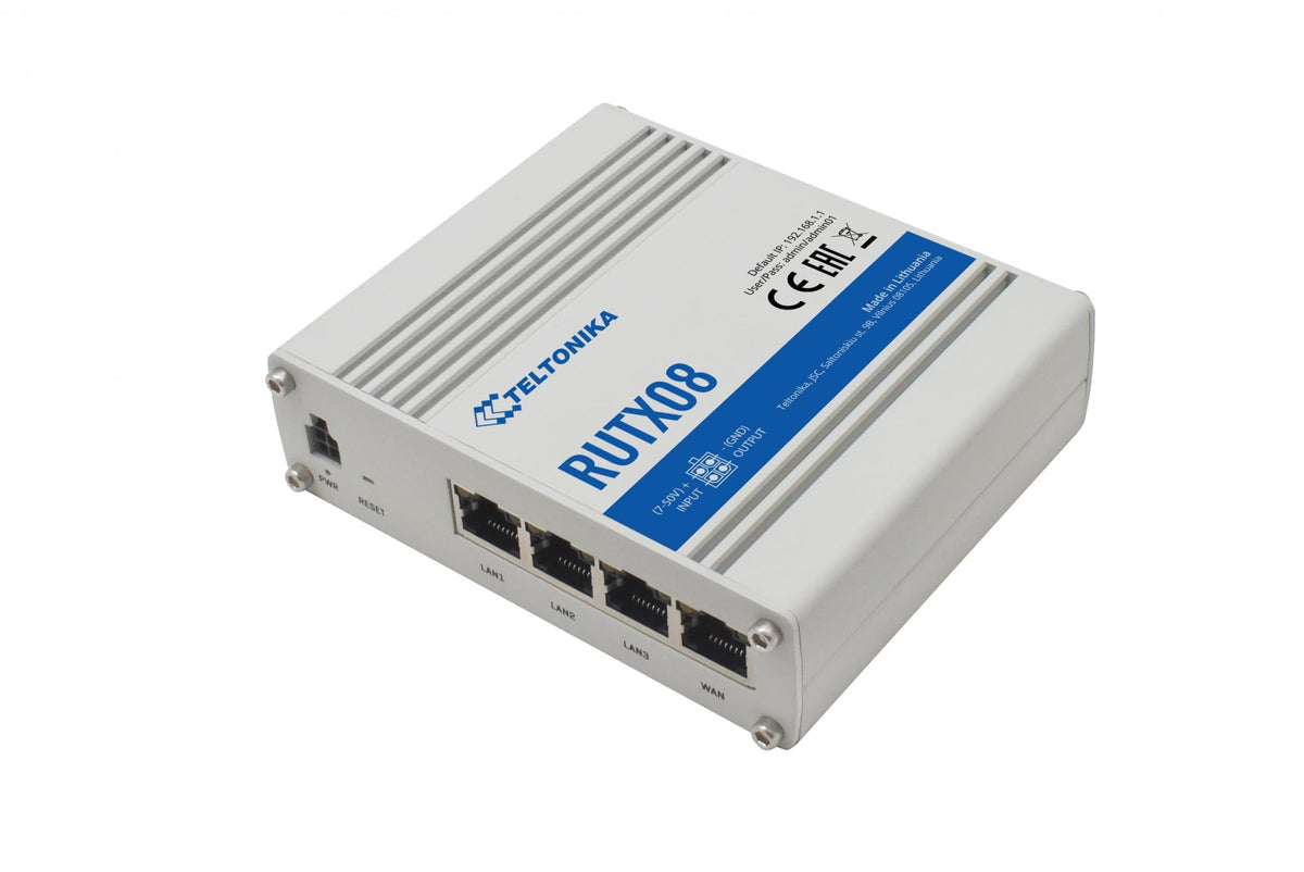 RUTX08000000 - Teltonika Industrial Ethernet VPN Router