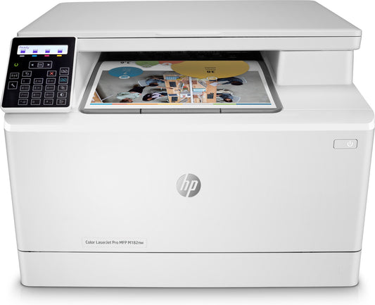 MANUFACTURER RENEWED HP LASER JET PRP M182NW COLOR MFP 600/600 DPI 17PPM PRINT/C