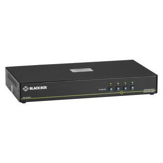 SECURE KVM SWITCH, NIAP 3.0 CERTIFIED - 4-PORT, SINGLE-MONITOR, DVI-I, PS2, USB,