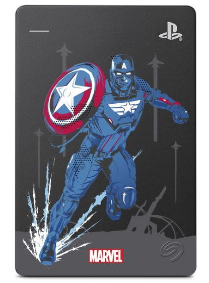 Seagate Game Drive Marvel's Avengers Limited Edition - Captain America external hard drive 2000 GB Multicolor