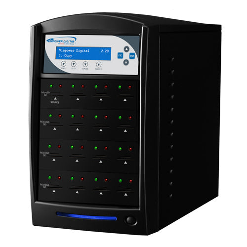 SDSHARK-15T-BK - Vinpower Digital SDSHARK1TO15SD&MICROSDDUPLICATOR