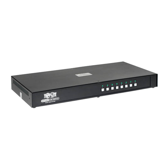 SECURE KVM SWITCH 8-PORT DVI + AUDIO NIAP PP3.0 CERTIFIED W/ CAC