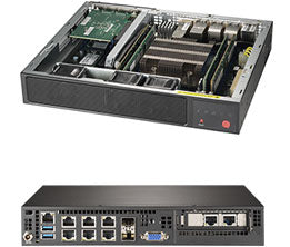 Supermicro SuperServer E300-9D-8CN8TP Intel SoC Black