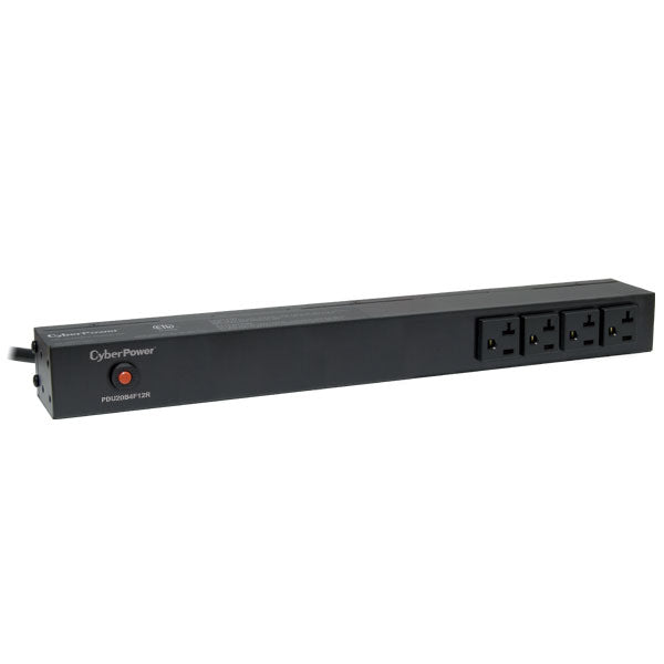 CyberPower PDU20B4F12R power distribution unit (PDU) 16 AC outlet(s) 1U Black