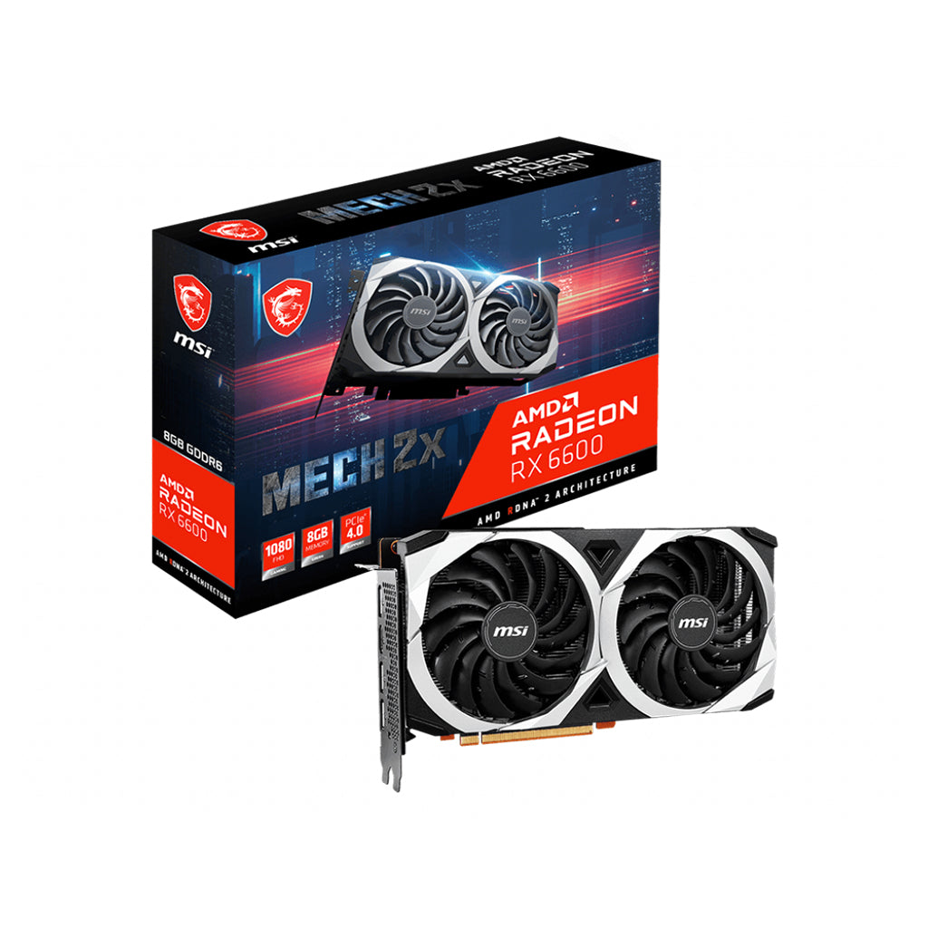 MSI Radeon RX 6600 MECH 2X 8G AMD 8 GB GDDR6