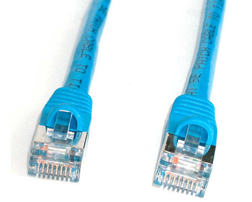 StarTech.com 50 ft Blue Shielded (Snagless) Category 5e (350 MHz) STP Patch Cable networking cable 600" (15.2 m)