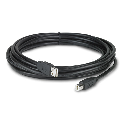 APC NetBotz USB Latching Cable, LSZH, 5m USB cable 196.9" (5 m) USB A USB B Black