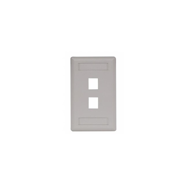 IFP12OW - Hubbell 2-Socket IFP Faceplate