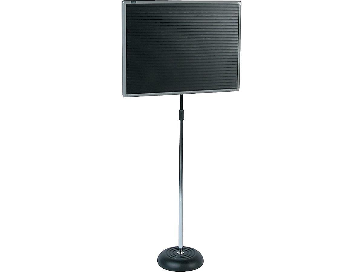 7921M - Quartet Adjustable Single-Pedestal Magnetic Letter Board 24x18