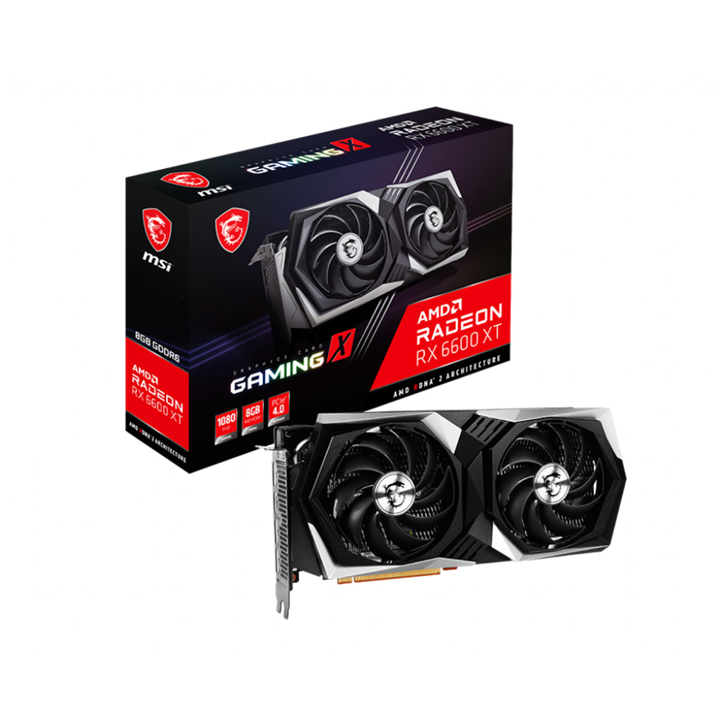 MSI Radeon RX 6600 XT Gaming X 8G AMD 8 GB GDDR6