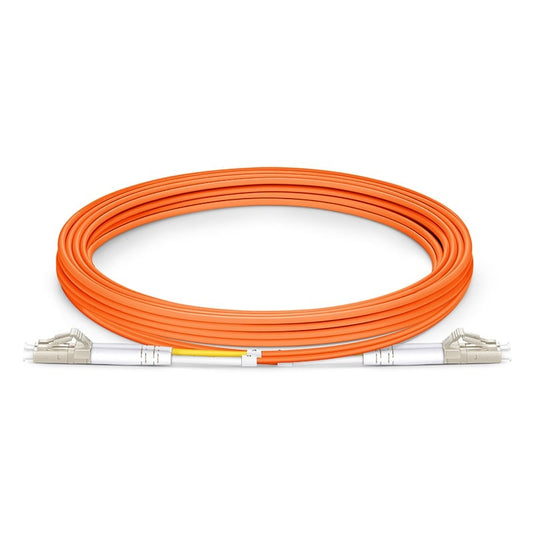 C2G 9M LC-LC 50/125 OM2 DUPLEX MULTIMODE PVC FIBER OPTIC CABLE (USA-MADE) - ORAN
