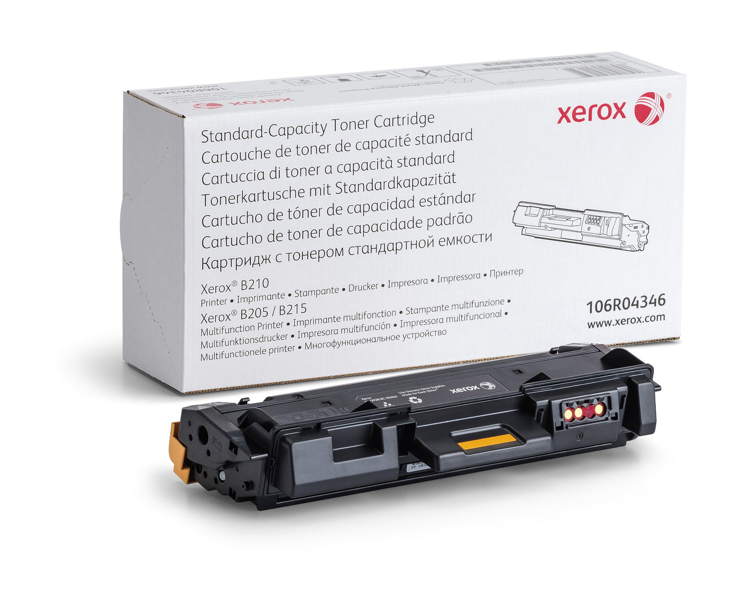 106R04346 - Xerox B210 PRINTER, B205 MFP, B215 MFP STANDARD-CAPACITY TONER CARTRIDGE (1500 P