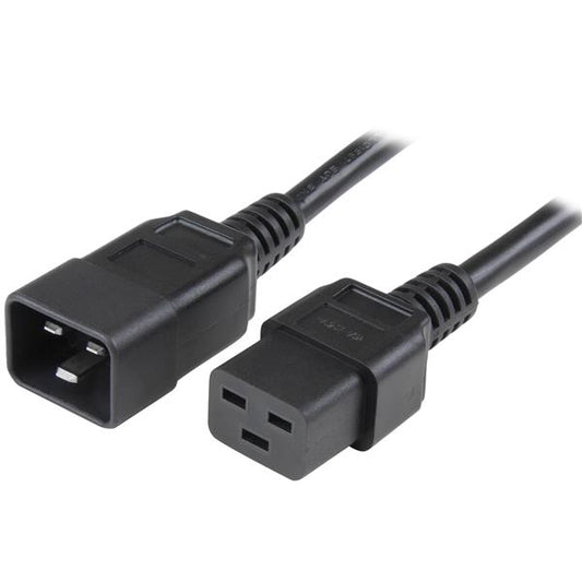 PXTC19C20143 - StarTech.com CONNECT A HIGH-POWERED SERVER TO A POWER DISTRIBUTION UNIT - C19 TO C20 CORD - H