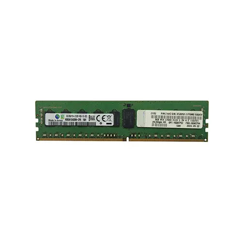 46W0792 - Lenovo 8GB TRUDDR4 MEMORY (2RX8, 1.2V) PC4-17000 CL15 2133MHZ LP RDIMM