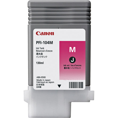 3631B001 - Canon CANON IPF650 /PF750 PFI104M MAGENTA INK YIELD 130ML
