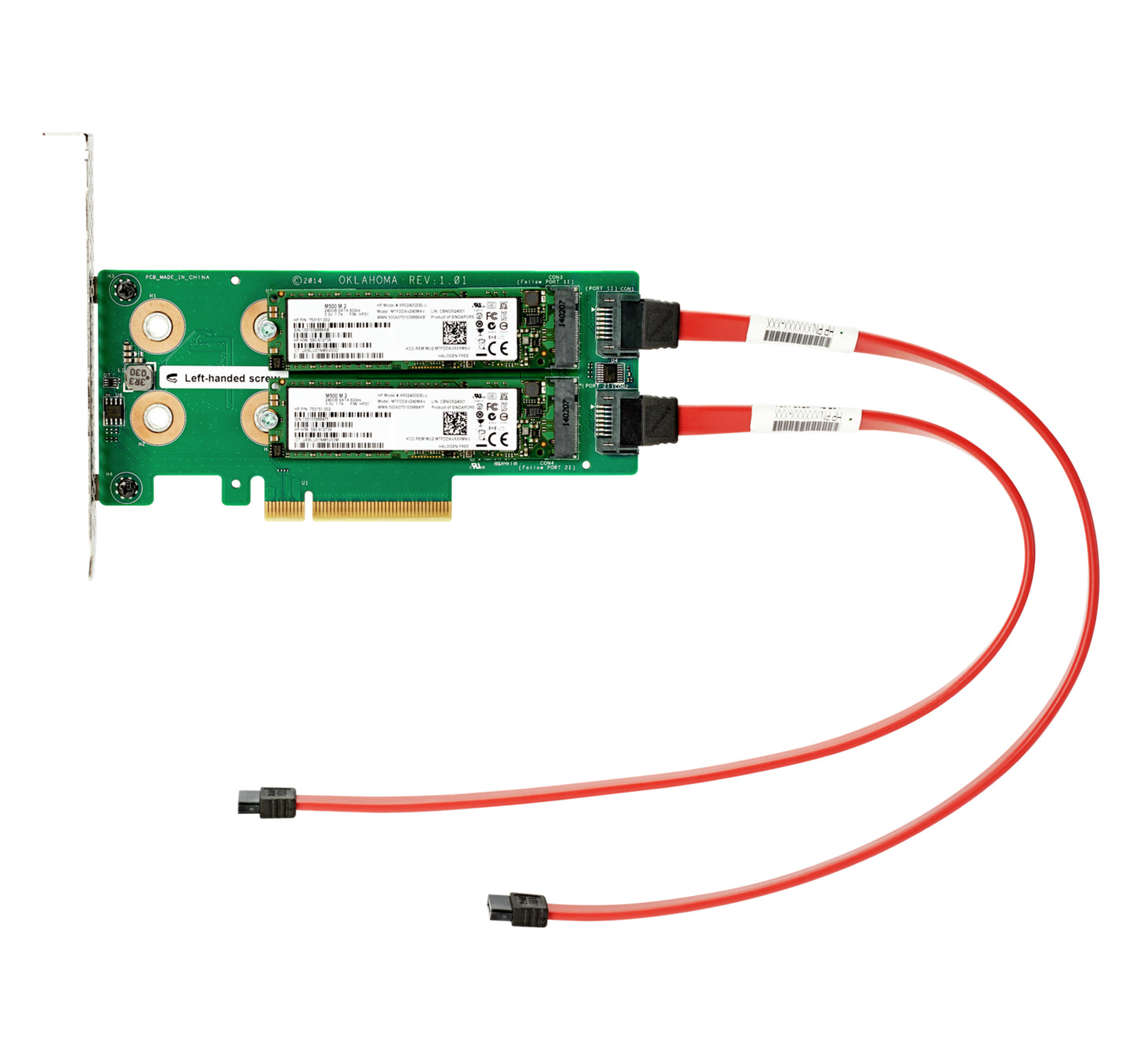 Hewlett Packard Enterprise 878783-K21 peripheral controller