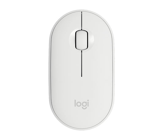 Logitech Pebble M350 mouse Ambidextrous RF Wireless + Bluetooth Optical 1000 DPI