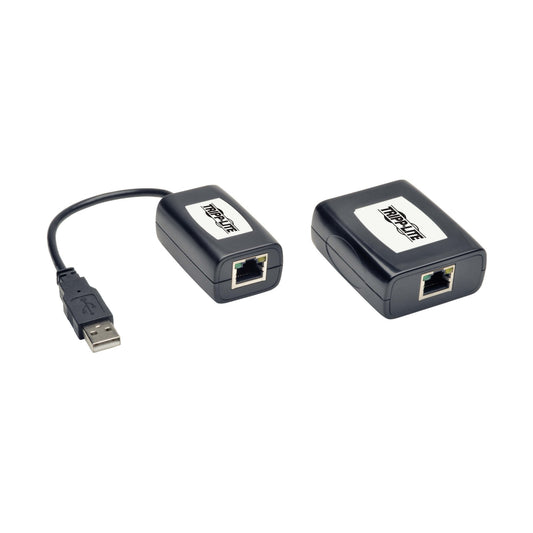 1-PORT USB OVER CAT5/CAT6 EXTENDER KIT - PLUG AND PLAY, INTERNATIONAL PLUG ADAPT