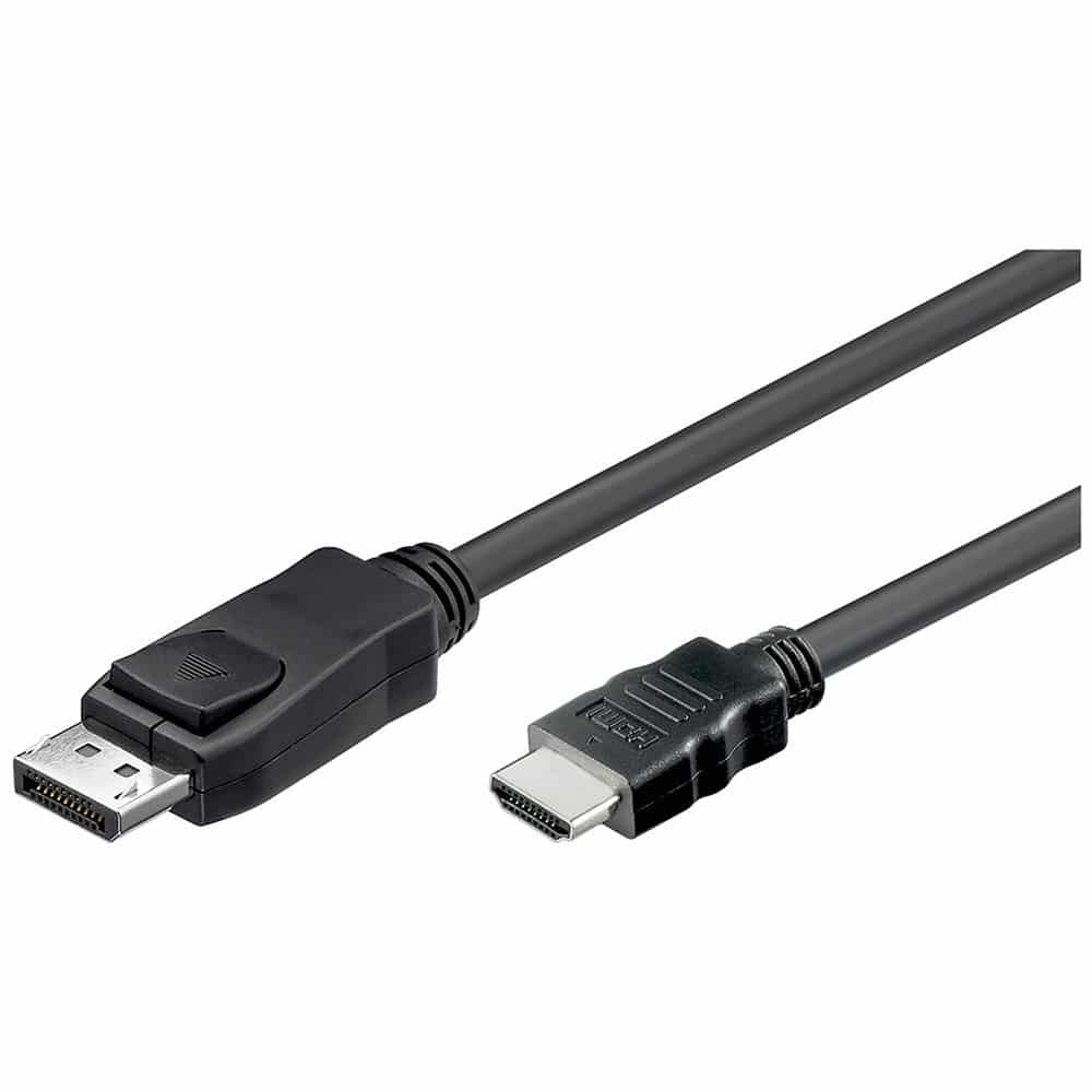 4XDPMHDMIM3FT - 4xem DisplayPort to HDMI 3FT Adapter Cable