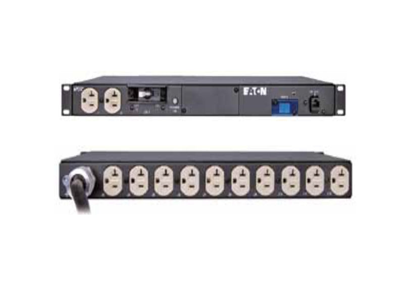 Eaton T982A2-N-SS-115 power distribution unit (PDU) 12 AC outlet(s) 1U Black