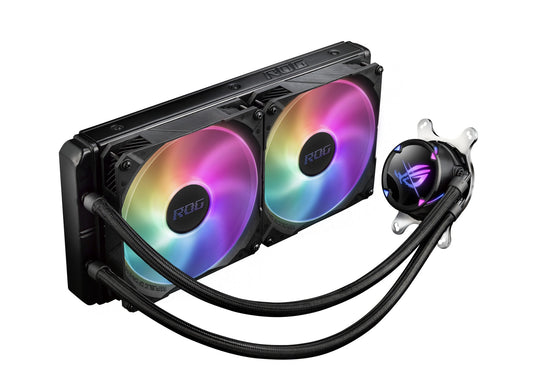 ASUS ROG STRIX LC II 280 ARGB Processor All-in-one liquid cooler 5.51" (14 cm) Black 1 pc(s)