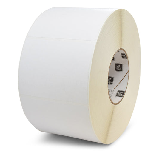 LABEL, POLYESTER, 4X3IN (101.6X76.2MM); TT, Z-XTREME 4000T WHITE HIGH-TACK, HIGH