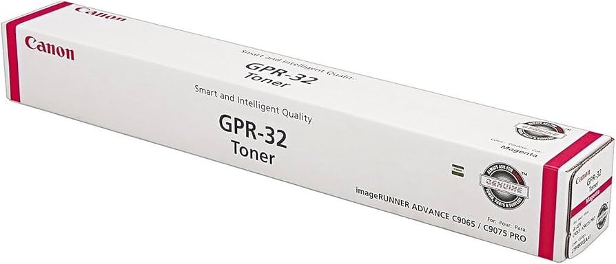 2799B003AA - Canon CANON GPR-32 MAGENTA TONER CARTRIDGE FOR USE IN IR ADVANCE C9065 PRO C9075 PRO