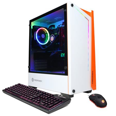 CyberpowerPC Gamer Supreme i9-12900KF Desktop IntelÂ® Coreâ„¢ i9 16 GB DDR4-SDRAM 1000 GB SSD Windows 11 Home PC White