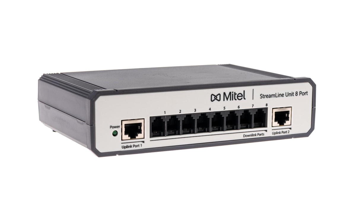 51310646 - Mitel 8-Port Gigabit PoE Ethernet Switch
