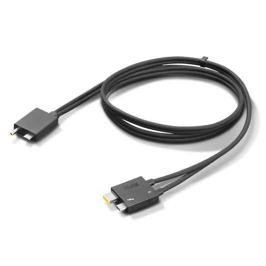 Lenovo 4X91K16970 Thunderbolt cable 27.6" (0.7 m) 40 Gbit/s Black