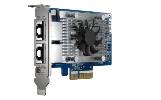 QXG-10G2T-X710 - QNAP 10Gigabit Ethernet Card