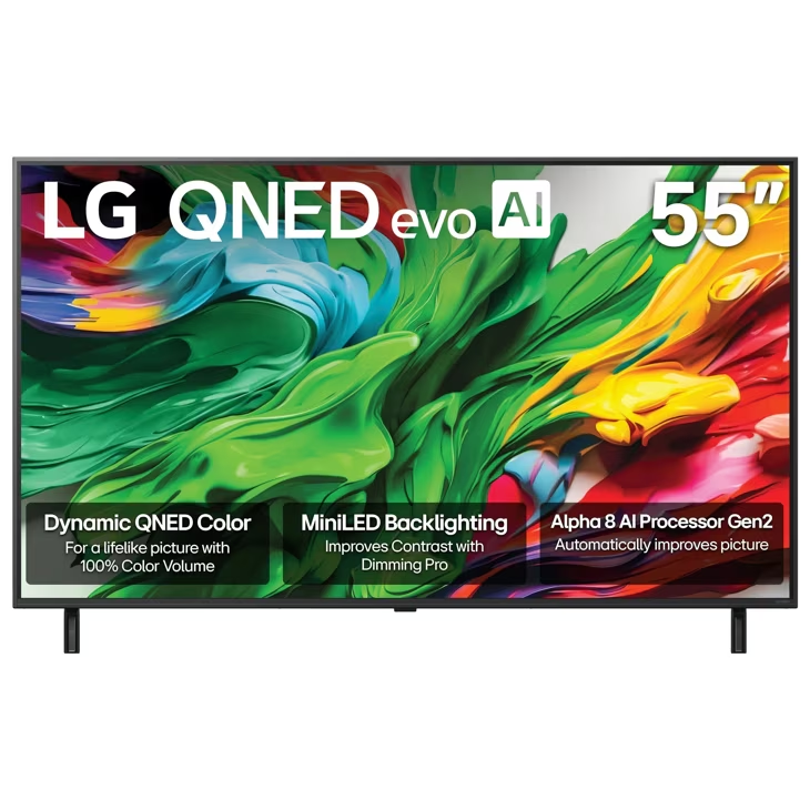 QNED84B - LG 55 Inch Class LG QNED evo AI 4K Smart TV