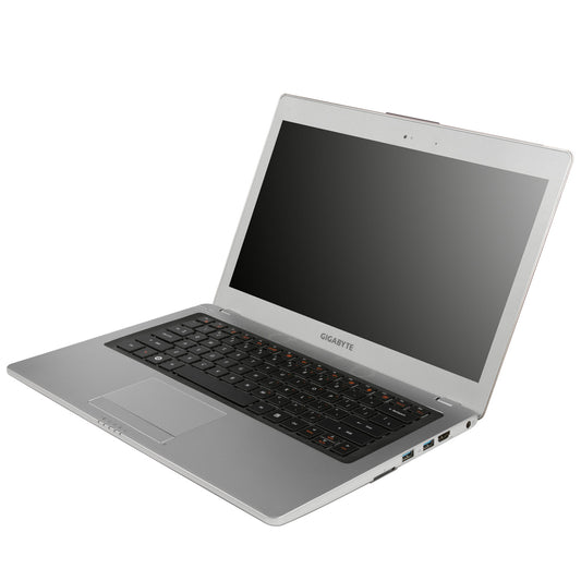 Gigabyte U2442F Notebook 14" HD+ 3rd gen IntelÂ® Coreâ„¢ i7 8 GB DDR3-SDRAM 878 GB HDD+SSD NVIDIAÂ® GeForceÂ® GT 650M Windows 8 Aluminum