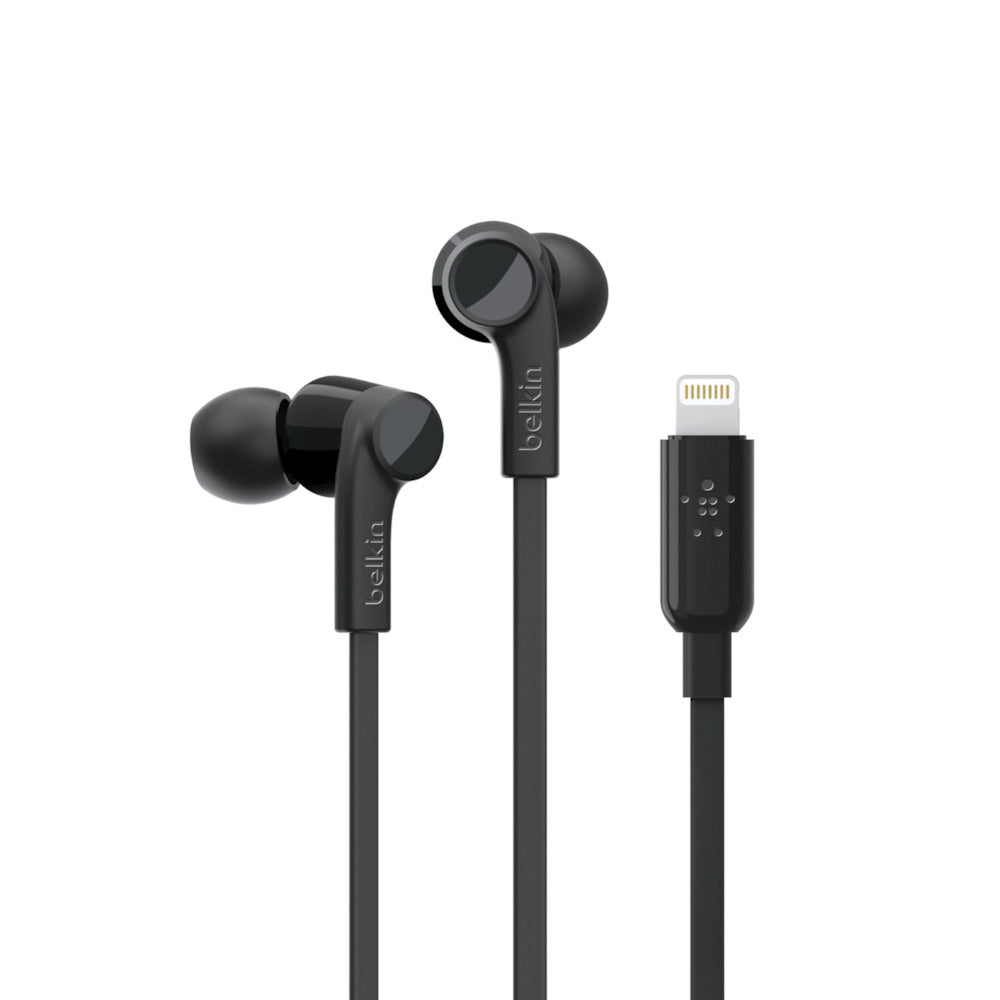 LTG,IN-EAR HEADPHONES,BETTER,BLACK. ROCKSTAR HEADPHONES WITH LIGHTNING CONNECTOR