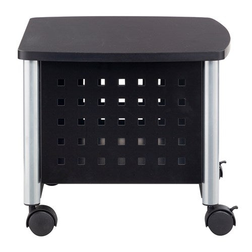 1855BL - Safco Scoot Printer Stand 14.5" Height x 20.3" Width x 16.5" DepthSteelBlack