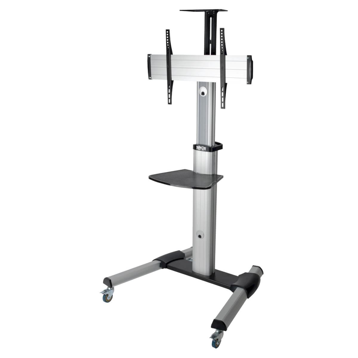 MOBILE TV FLOOR STAND CART HEIGHT-ADJUSTABLE LCD 32-70IN. DISPLAY