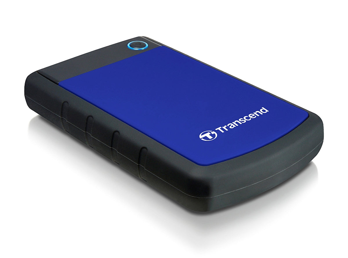 TS2TSJ25H3B - Transcend 2TB USB 3.0 PORTABLE HARD DRIVE RUGGED DESIGN (BLUE)