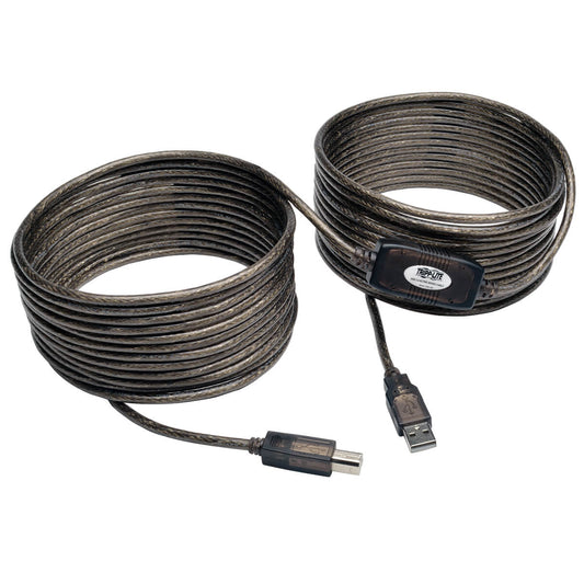 U042-036 - Tripp Lite USB 2.0 HI-SPEED A/B ACTIVE REPEATER CABLE (M/M) 36-FT.