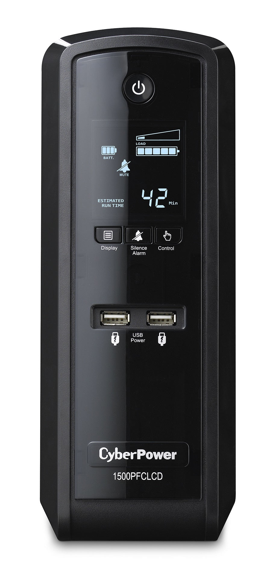 CyberPower CP1500PFCLCD uninterruptible power supply (UPS) Line-Interactive 1.5 kVA 900 W 10 AC outlet(s)